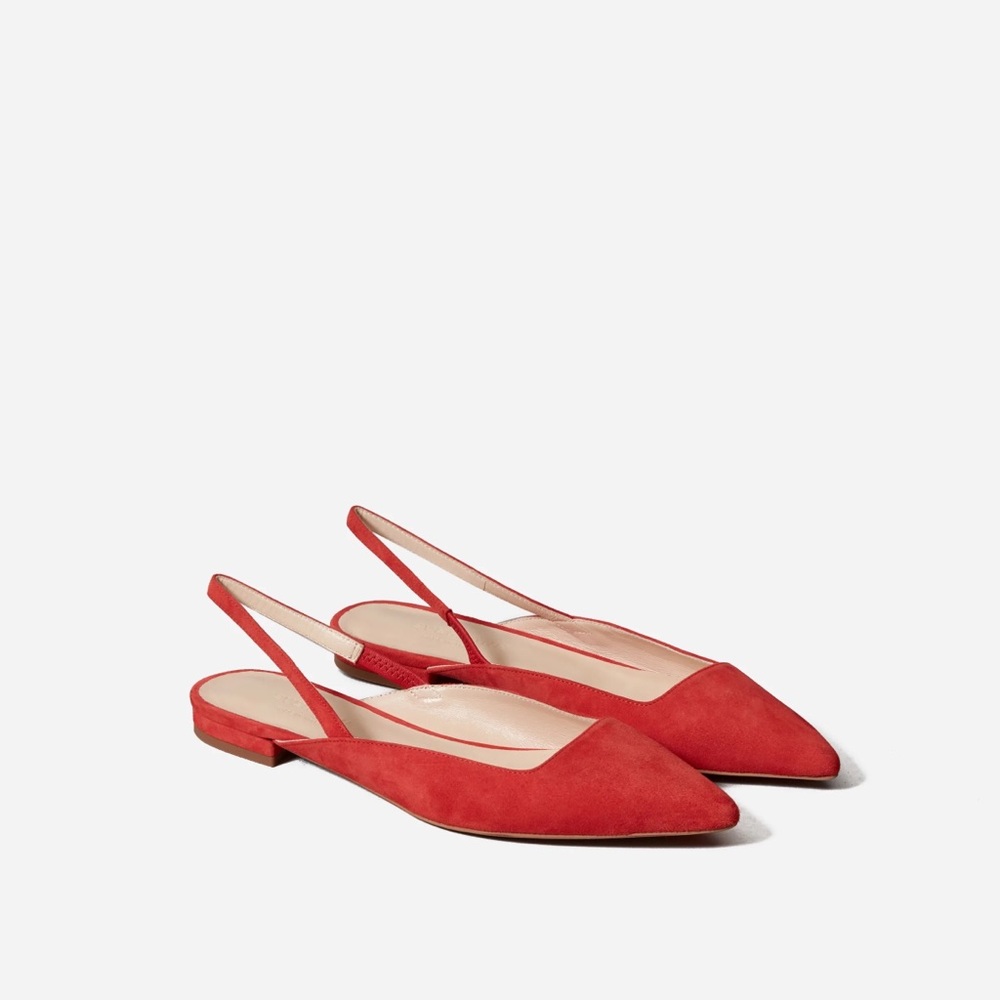Everlane shoes The Editor Slingback flat
